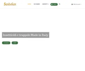 Sandokan.com(Repellenti Naturali per Interni ed Esterni) Screenshot