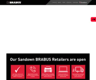 Sandown-Brabus.co.uk(Sandown Group) Screenshot