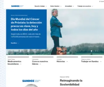 SandozFarma.es(España) Screenshot