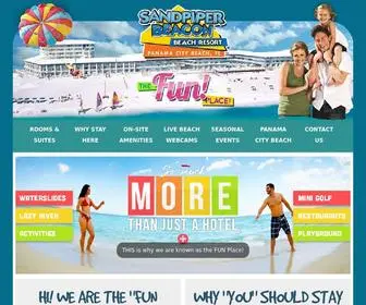 Sandpiperbeacon.com(Sandpiper Beacon Beach Resort) Screenshot
