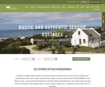 Sandpiper.co.za(Sandpiper Cape Cottages) Screenshot