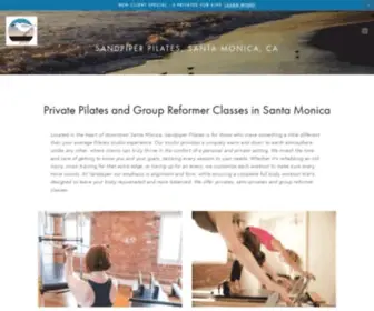 Sandpiperpilates.com(Sandpiper Pilates) Screenshot