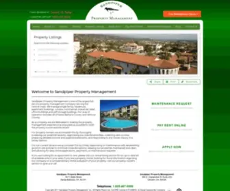Sandpiperpropertymanagement.com(Sandpiper Property Management) Screenshot
