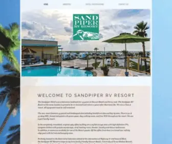 Sandpiperrvresort.com(Sandpiper RV Resort) Screenshot