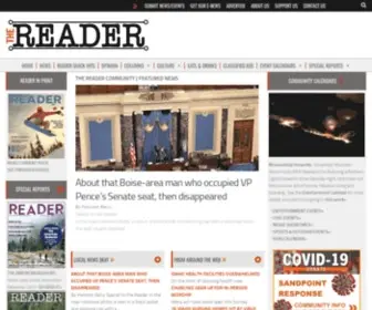 Sandpointreader.com(Sandpoint Reader) Screenshot