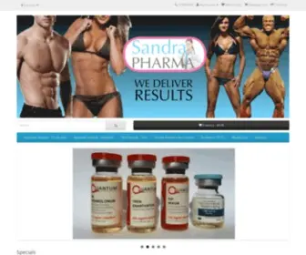 Sandra-Pharma.is(Safe and fast product delivery) Screenshot