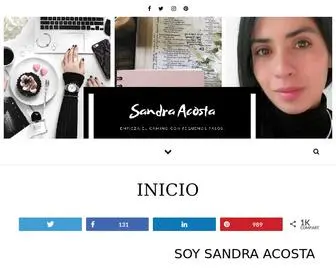 Sandraacosta8.com(SANDRA ACOSTA) Screenshot