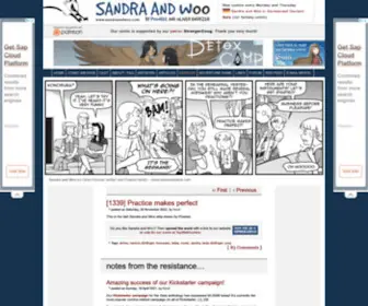 Sandraandwoo.com(Sandra and Woo) Screenshot