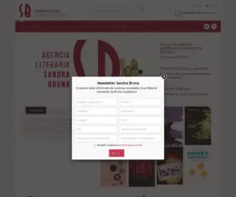 Sandrabruna.com(Sandra Bruna Agencia Literaria) Screenshot