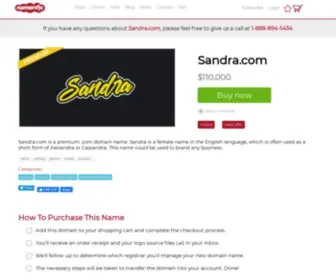Sandra.com(Nginx) Screenshot