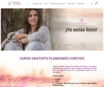 Sandraflorez.com(Sandra Florez) Screenshot