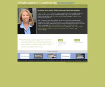 Sandragoroff.com(Sandra Goroff & Associates) Screenshot