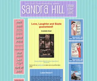 Sandrahill.net(Sandra Hill) Screenshot
