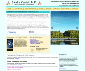 Sandrakamiakmd.com(Dr. Sandra Kamiak MD) Screenshot