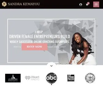 Sandrakemayou.com(sandrakemayou) Screenshot
