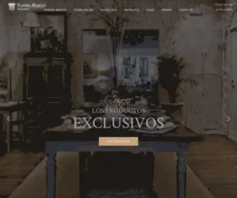 Sandramarcos.com(Sandra Marcos Interiorismo) Screenshot