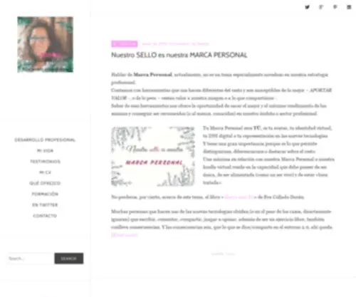 Sandravillapalos.com(Sandra Villapalos) Screenshot