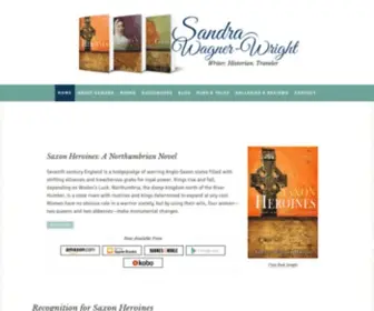 Sandrawagnerwright.com(View Book SampleSaxon Heroines) Screenshot