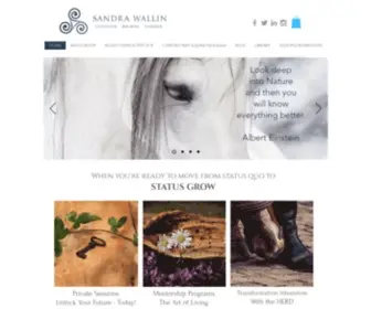 Sandrawallin.com(Transformation) Screenshot