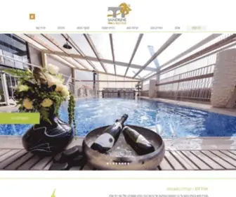 Sandrine-Hotel-Spa.com(סנדרין) Screenshot