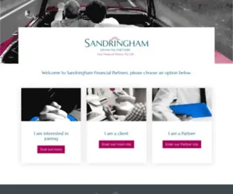 Sandringham.co.uk(Sandringham Financial Partners) Screenshot