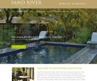 Sandriverguesthouse.com(Sand River Guest House) Screenshot