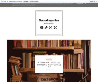 Sandrynka.pl(Hand made) Screenshot