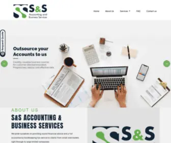 Sandsaccountant.com(Accounting and Business Services) Screenshot