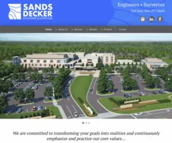 Sandsdecker.com(Sands Decker) Screenshot