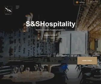 Sandshospitality.com(S&S Hospitality) Screenshot