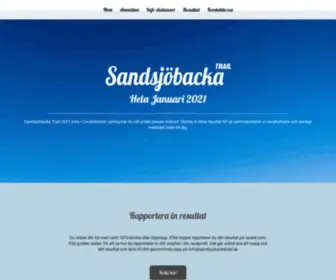 Sandsjobackatrail.se(Sandsjobackatrail) Screenshot