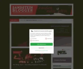 Sandsteinblogger.de(Ist dein Online) Screenshot