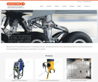 Sandstorm.net.in(Sandstorm Equipment Co) Screenshot