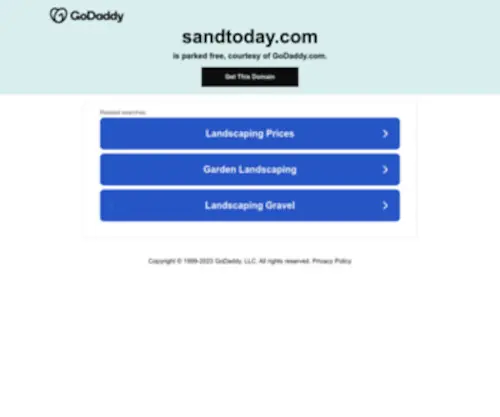 Sandtoday.com(Sandtoday) Screenshot