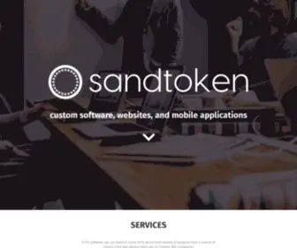 Sandtoken.com(Dubuque, IA) Screenshot