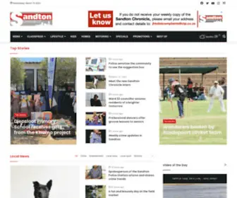 Sandtonchronicle.co.za(Sandton Chronicle) Screenshot