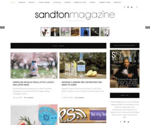 Sandtonmagazine.com(Sandton Magazine) Screenshot