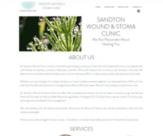 Sandtonwoundclinic.co.za(Sandton & Stoma Wound Clinic) Screenshot