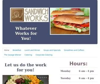 Sandwich-Works.com(Sandwich Works) Screenshot