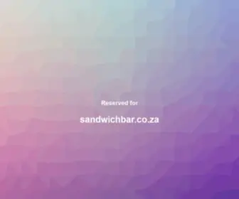 Sandwichbar.co.za(Sandwichbar) Screenshot