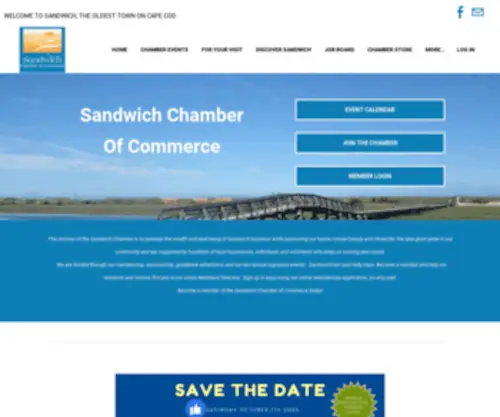 Sandwichchamber.com(SANDWICH CHAMBER OF COMMERCE) Screenshot