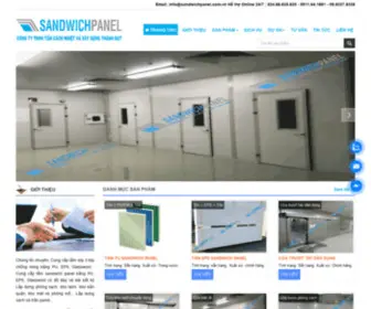 Sandwichpanel.com.vn(Chúng tôi chuyên) Screenshot