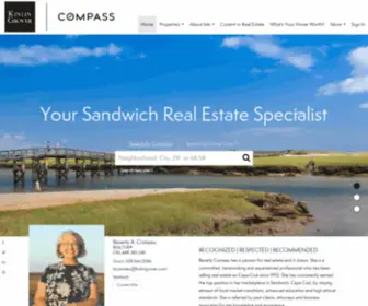 Sandwichrealestate.com(Sandwich Real Estate) Screenshot