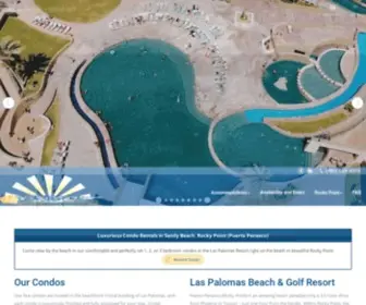 Sandybeachcondos.com(Luxurious Rentals in Las Palomas) Screenshot