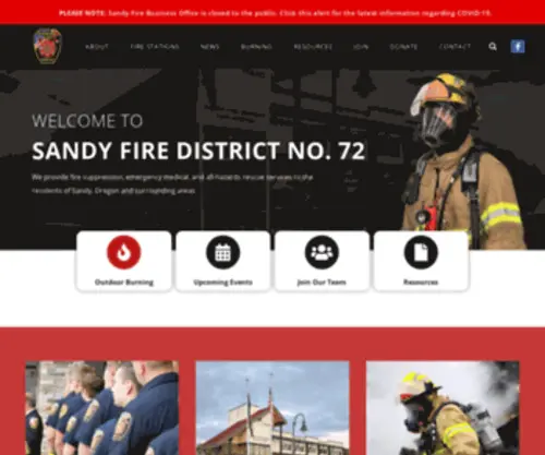 Sandyfire.com(Sandyfire) Screenshot