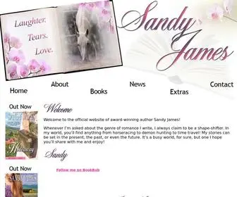 Sandyjames.com(Sandy James) Screenshot
