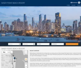 Sandypointresort.com.au(Classic Holidays Resorts) Screenshot