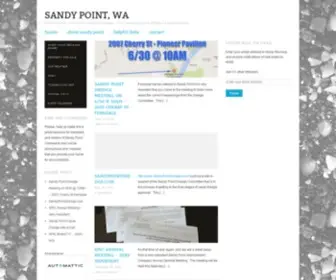 Sandypointwa.com(Forum, blog, community information, S.P.I.C, and a resource for all things in a great community) Screenshot