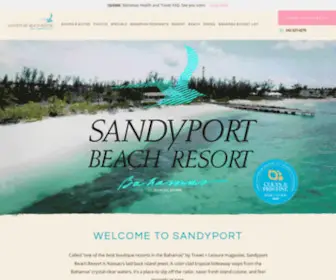 Sandyportresort.com(Sandyport Beach Resort) Screenshot
