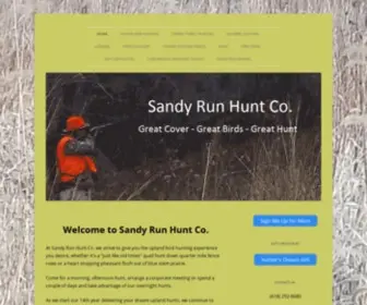 Sandyrunhuntco.com(Sandy Run Hunt Co) Screenshot